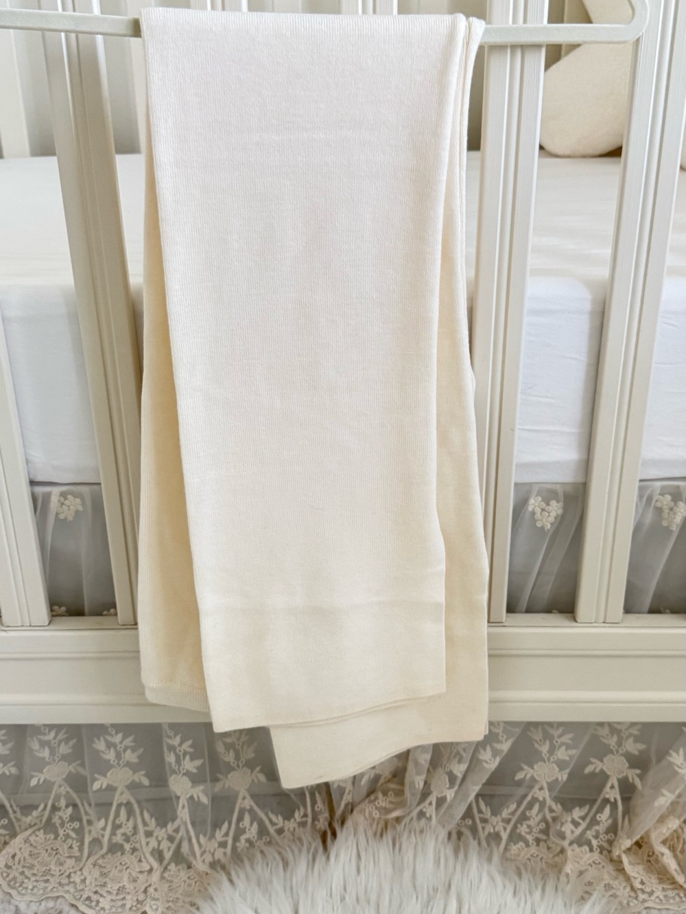 H&M Cream Ribbed Knit Top - Picture 4 of 5